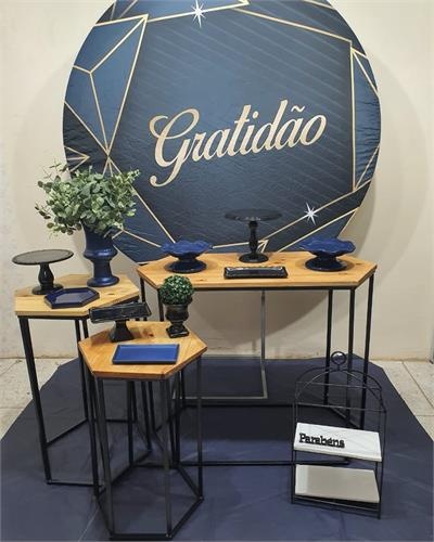 Kit Gratidão Preto E Azul - Nanda Pegue e Monte