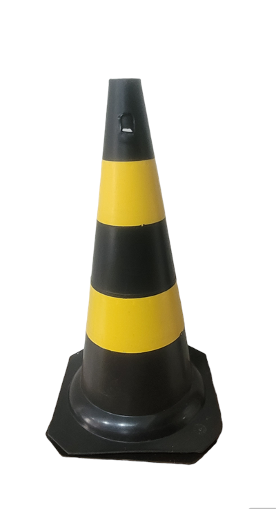 Par de Cone de Plastico Grande, Peça de Chão -Carros - Nanda Pegue e Monte