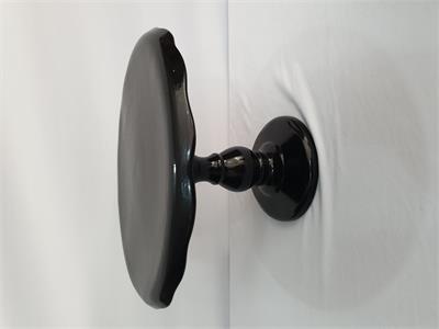 Porta Bolo Alto Preto 32 Cm - Nanda Pegue e Monte