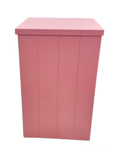 Cubo Rosa Dobravel G - Nanda Pegue e Monte