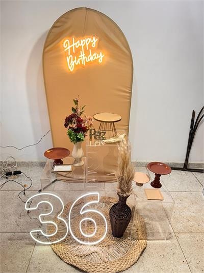 Kit Led Creme Com 3 Leds E Trio de Cubos de Acrilico - Nanda Pegue e Monte