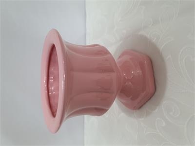 Mini Vaso Rosa Claro - Nanda Pegue e Monte