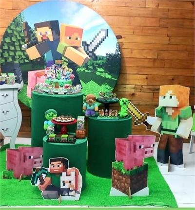 Kit Basico Minegraft - Nanda Pegue e Monte