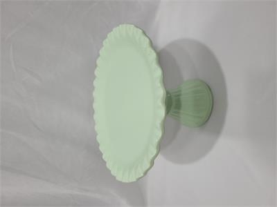 Porta Doce Alto Verde Agua Babado Fabricer - Nanda Pegue e Monte