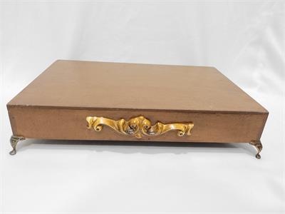 Porta Doces Mdf Rustico Com Pé - Nanda Pegue e Monte
