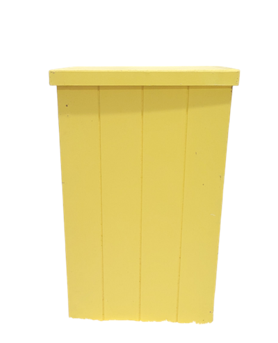 Cubo Amarelo Dobravel - Nanda Pegue e Monte