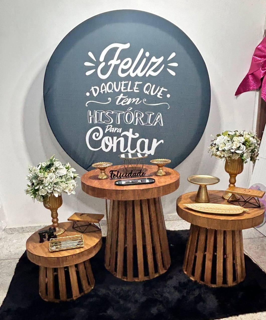 Kit Feliz Daquele Que Tem História Pra Contar  - Nanda Pegue e Monte
