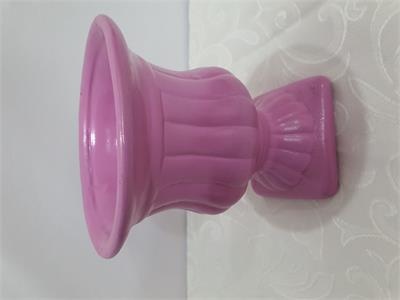 Mini Vaso Rosa Escuro - Nanda Pegue e Monte