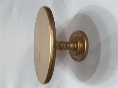 Porta Bolo Mdf Alto Dourado - Nanda Pegue e Monte