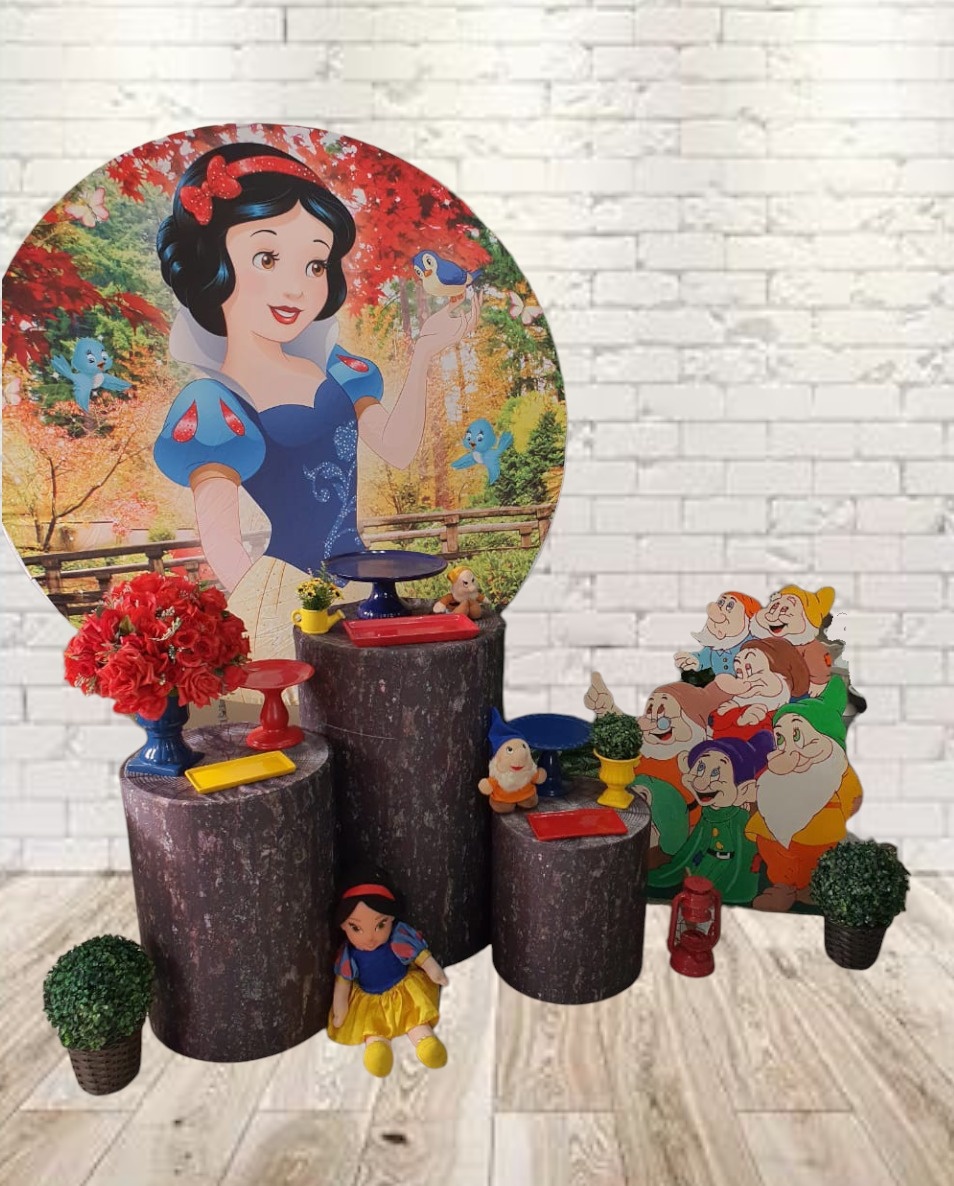 Kit  Branca de Neve    - Nanda Pegue e Monte