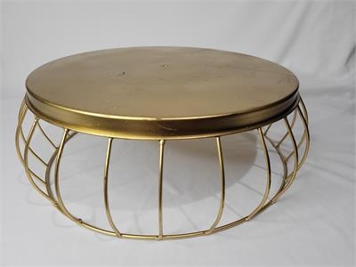 Boleira Metal Com 32 Cm Dourado - Nanda Pegue e Monte