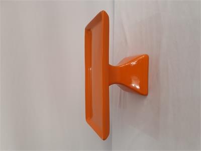 Porta Doce Retangular  Laranja - Nanda Pegue e Monte