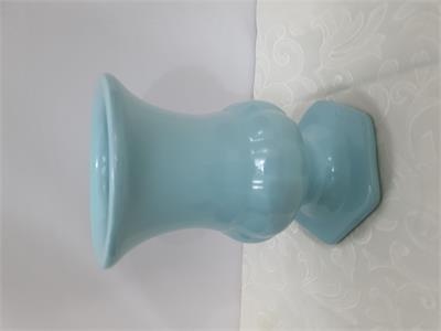 Vaso Gesso Azul Claro - Nanda Pegue e Monte