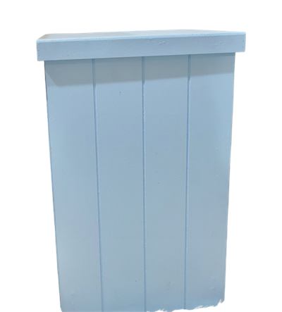 Mesa Cubo Azul Dobravel P - Nanda Pegue e Monte