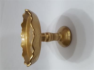 Porta Doce  Alto Com Borda Dourada - Nanda Pegue e Monte
