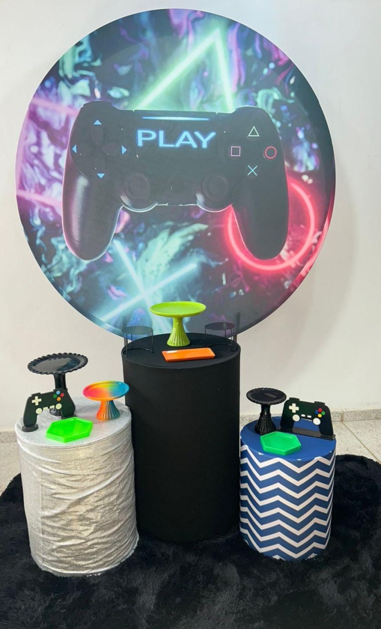 Kit Vídeo Game Básico - Nanda Pegue e Monte