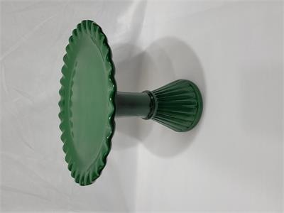 Porta Doce Alto Verde Escuro Com Babado - Nanda Pegue e Monte