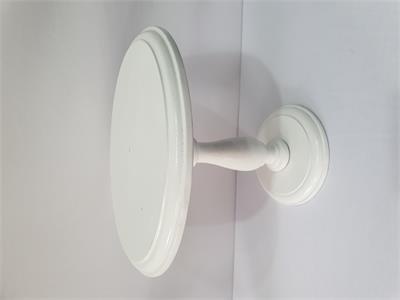 Porta Bolo Mdf Branco 20 Cm - Nanda Pegue e Monte