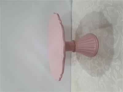 Porta Doce Rosa Candy Médio Bolinhas - Nanda Pegue e Monte