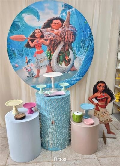 Kit Basico Moana - Nanda Pegue e Monte