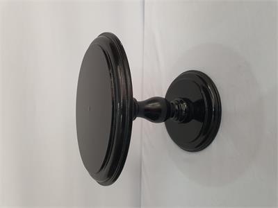 Porta Bolo Alto Mdf 32 Cm Preto - Nanda Pegue e Monte