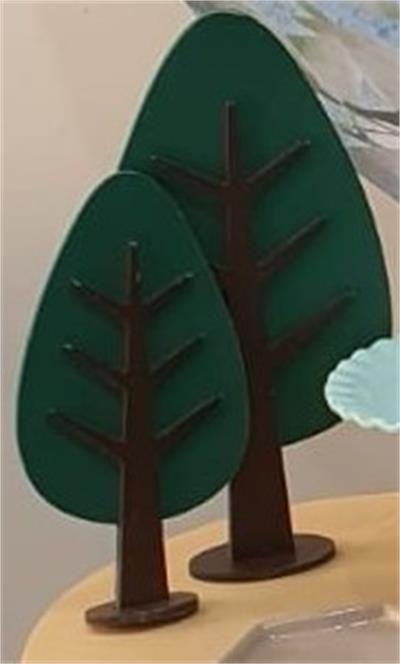 2 Arvore Mdf Mesa - Nanda Pegue e Monte