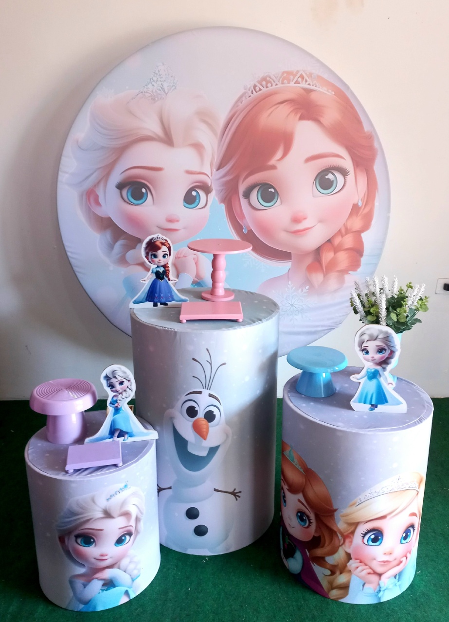 Kit Prata Frozen Uma Aventura Congelante - FESTAFACILPEGUEMONTECG