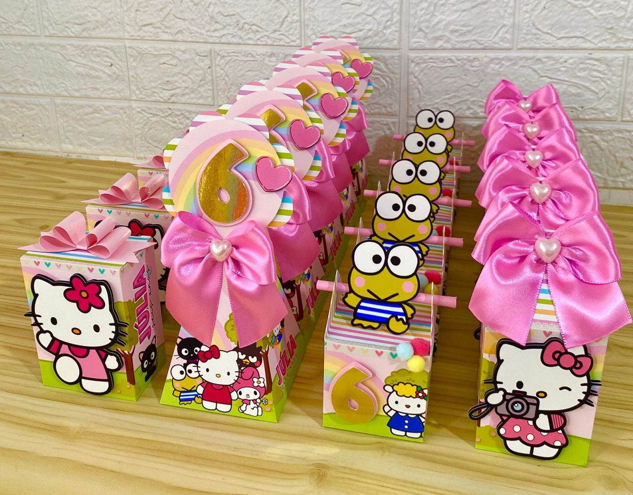Pegue Monte Caixas Personalizadas Hello Kit - FESTAFACILPEGUEMONTECG