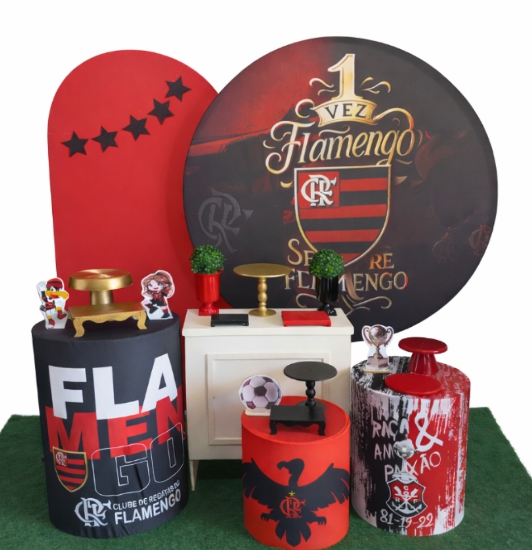Kit Diamante Flamengo - FESTAFACILPEGUEMONTECG