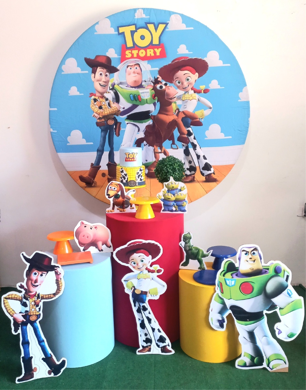Kit Prata Toy Story - FESTAFACILPEGUEMONTECG