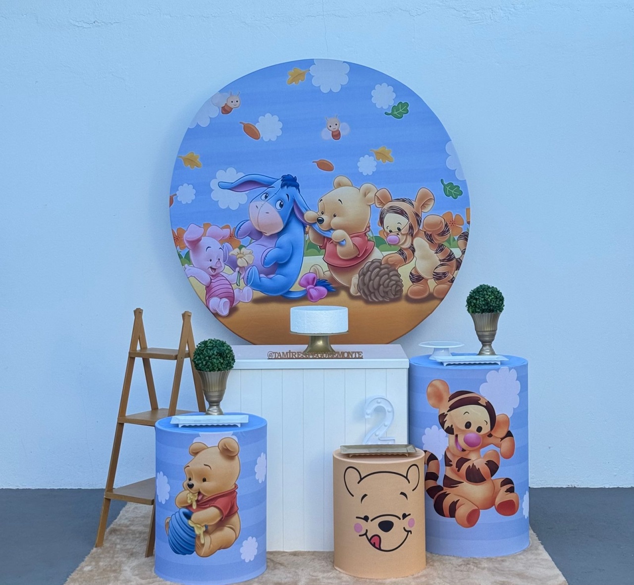 Ursinho Pooh Baby - Kit 2 - tamirespegueemonte