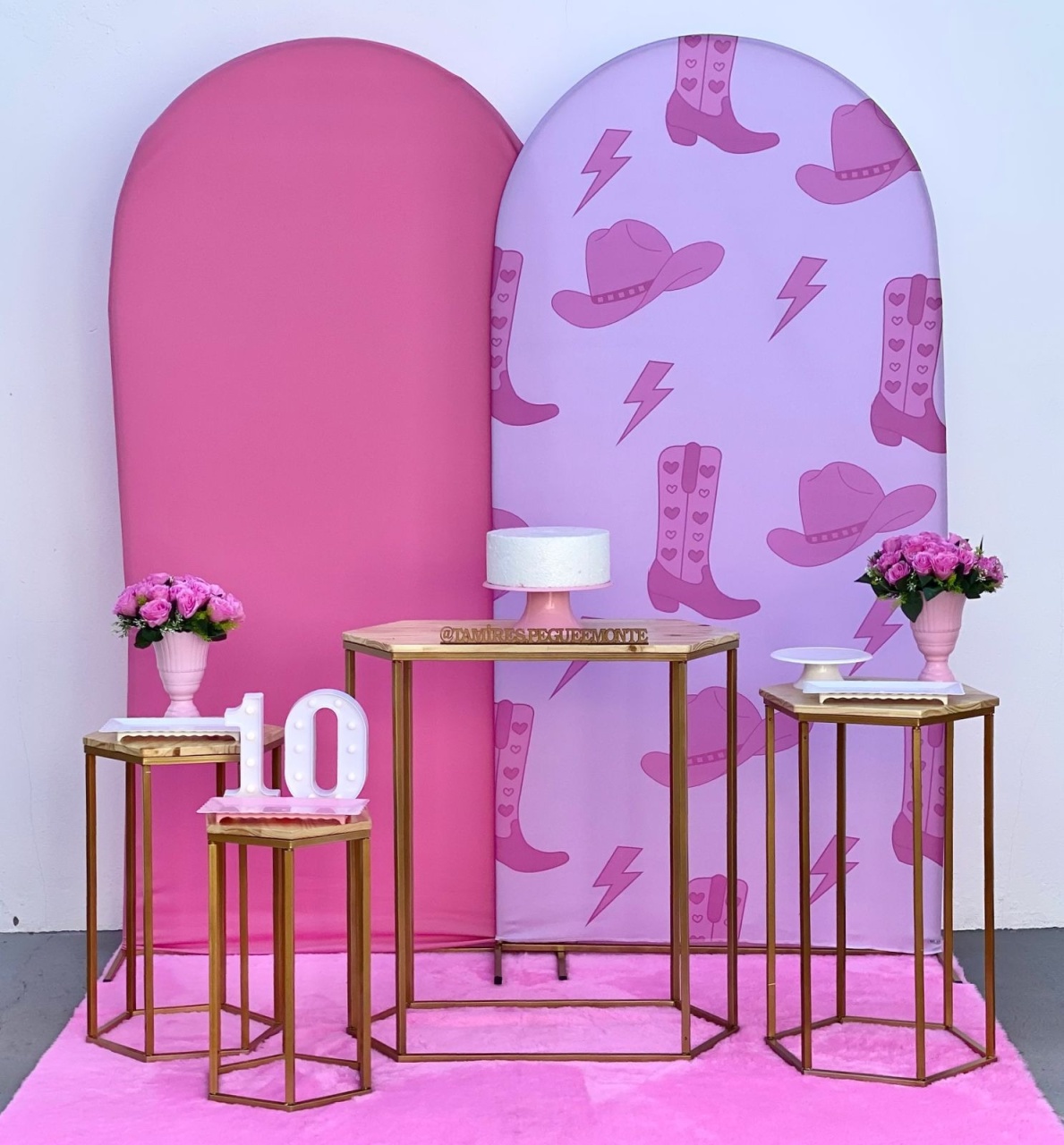 Romano Adulto Bota Rosa - Kit 3 - tamirespegueemonte