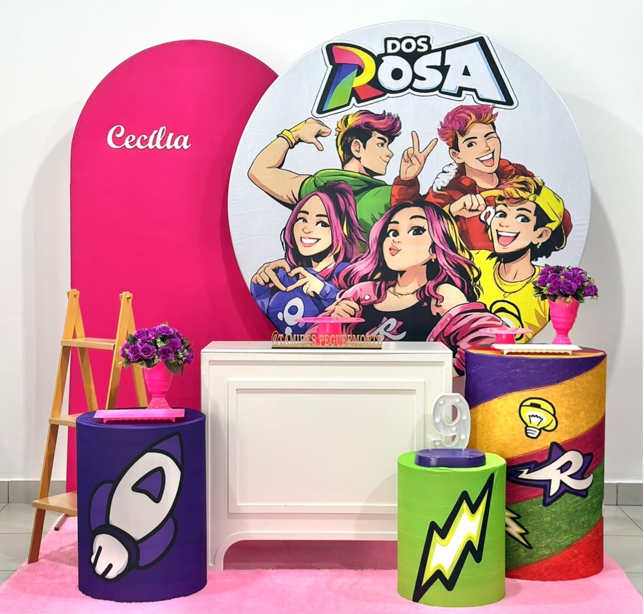 dos Rosas - Kit 3 - tamirespegueemonte