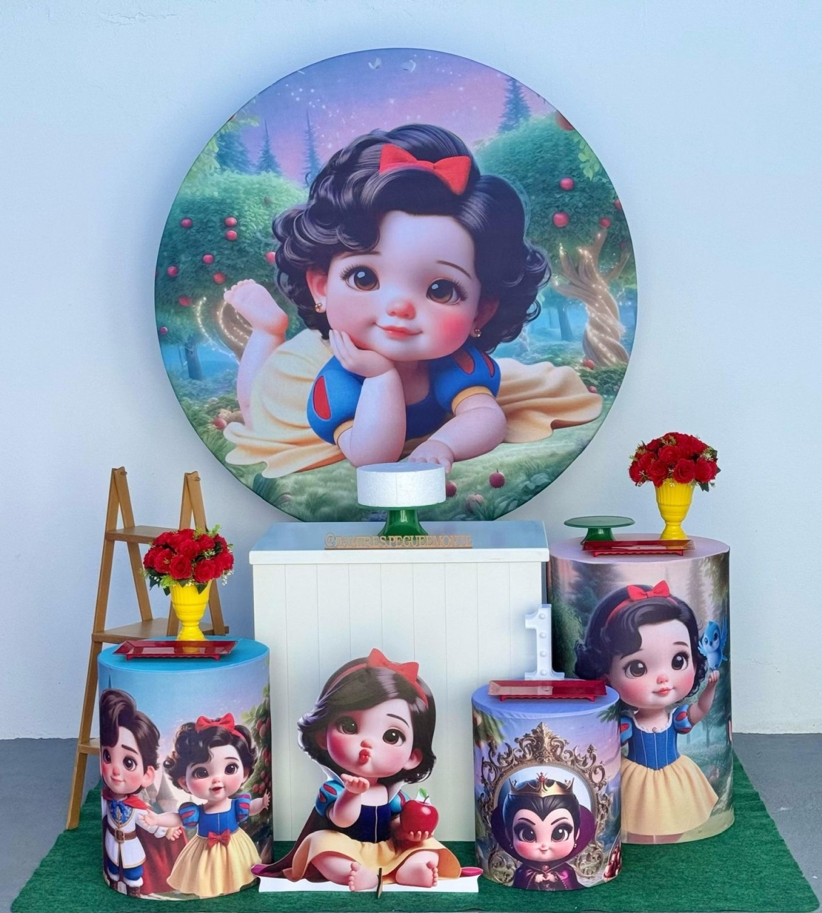  Branca de Neve Cute Kit 2 - tamirespegueemonte