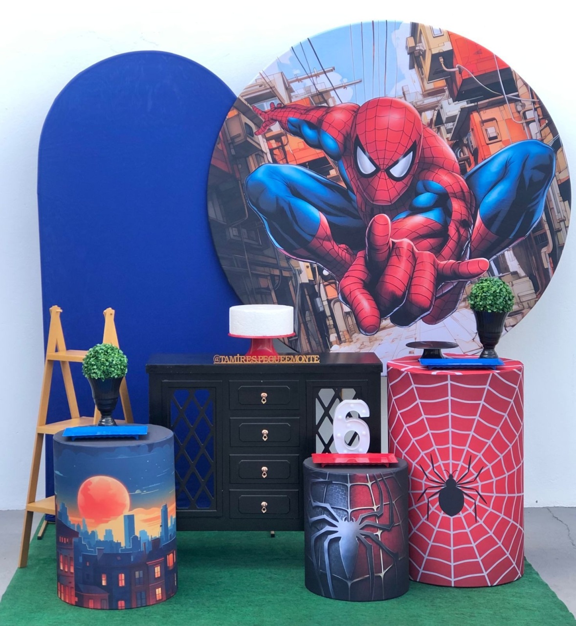 Homem Aranha 2 Kit 3 (Romano Azul) - tamirespegueemonte