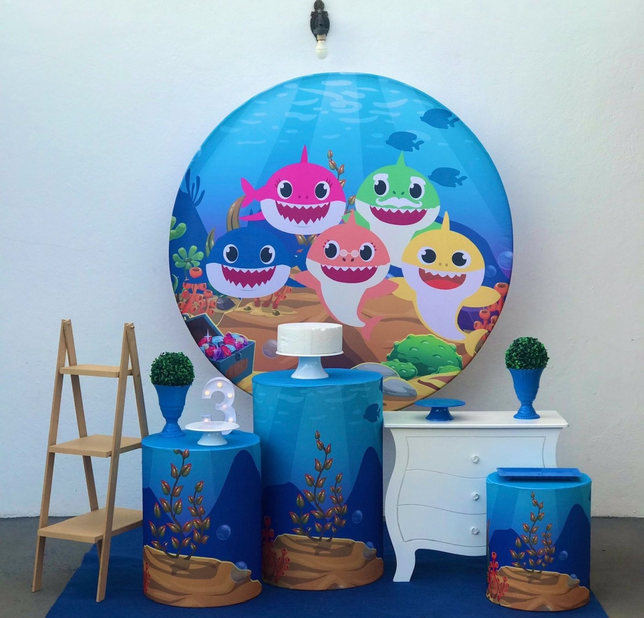 Baby Shark Menino - Kit 2 - tamirespegueemonte