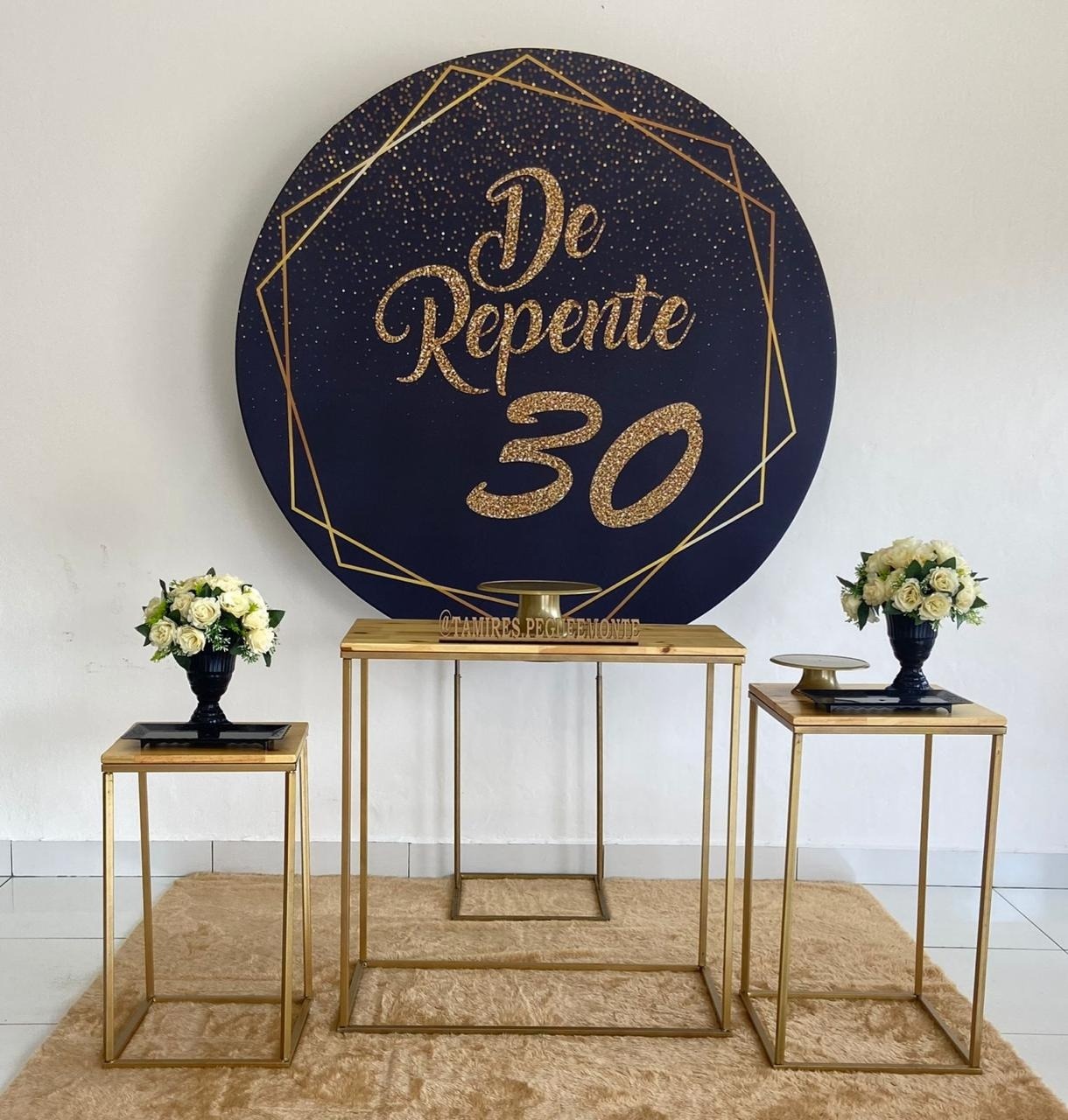 de Repente 30 - Kit 1 (Com Mesinha)  - tamirespegueemonte