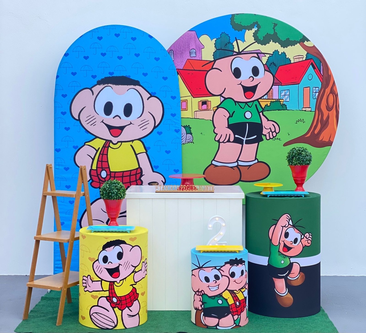 Cascão E Cebolinha Kit 3 - tamirespegueemonte