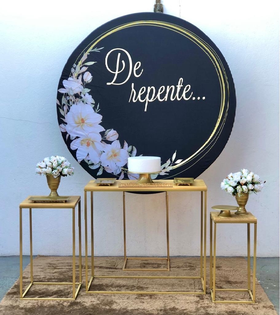 de Repente Preto - Kit 1 (Com Mesinha) - tamirespegueemonte