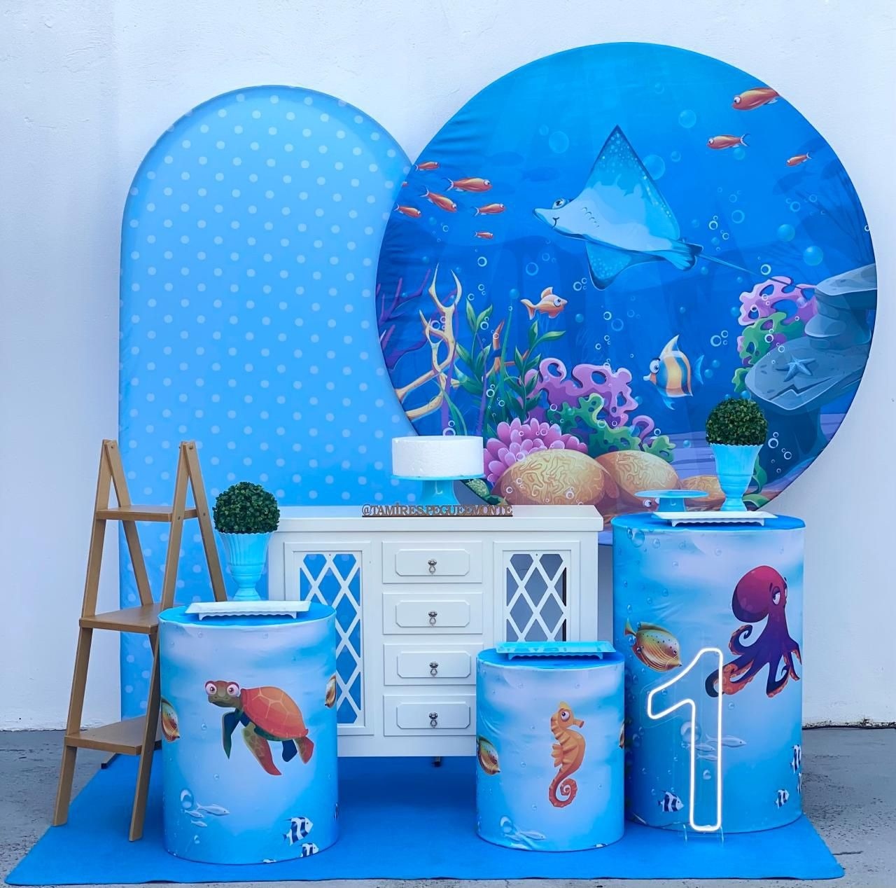 Fundo Do Mar Kit 3  (Menino) - tamirespegueemonte