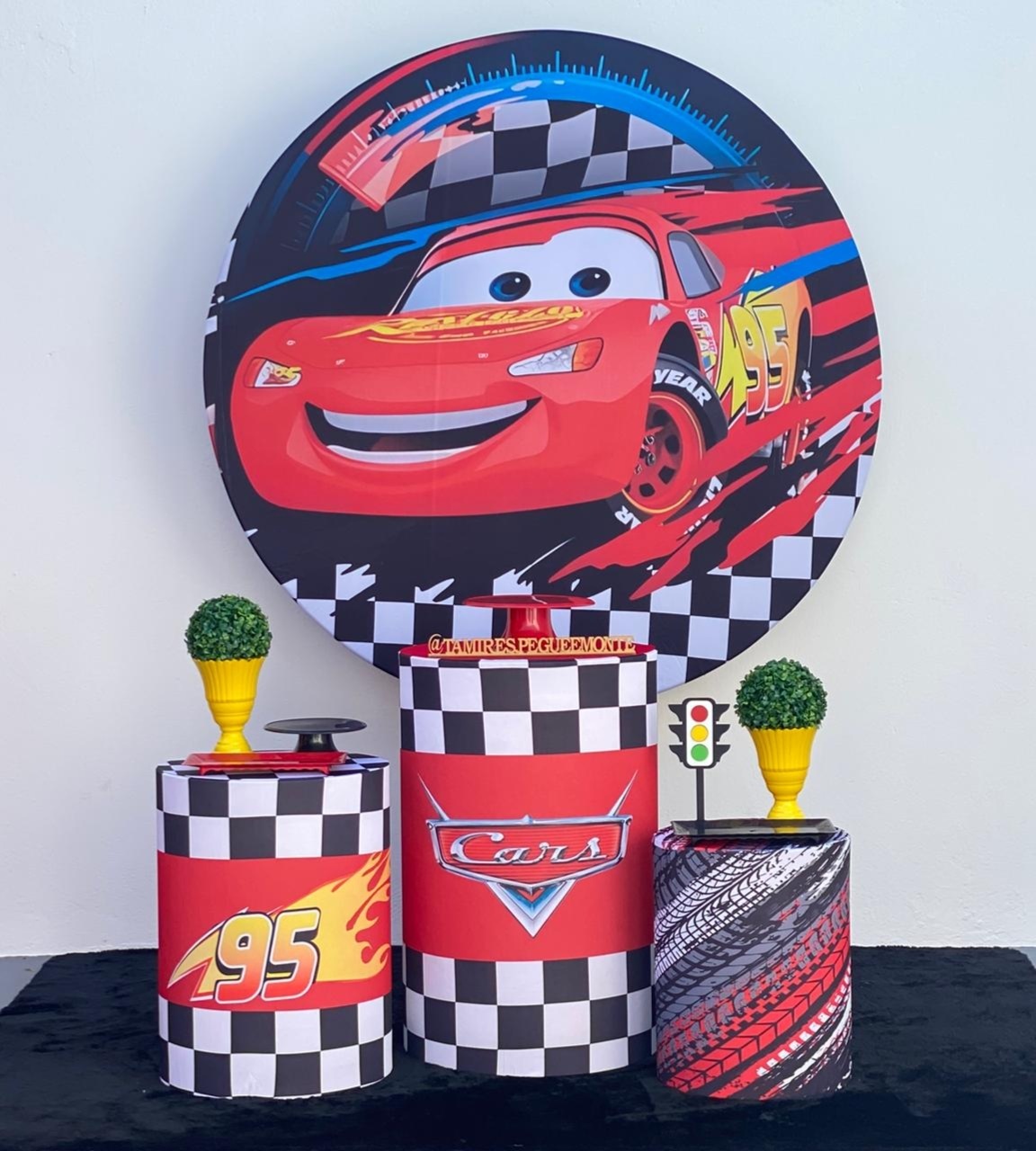 Carros Relâmpago Mcqueen 2 - Kit 1 - tamirespegueemonte
