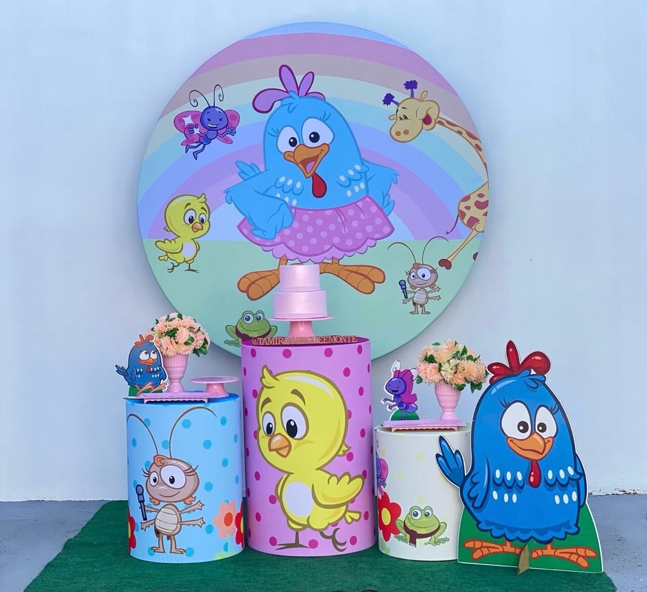 Galinha Pintadinha Kit  1 - tamirespegueemonte
