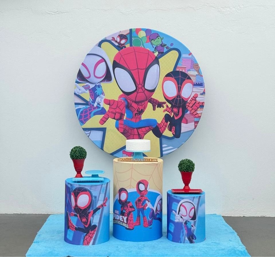 Spider E Seus Amigos - Kit 1 - tamirespegueemonte