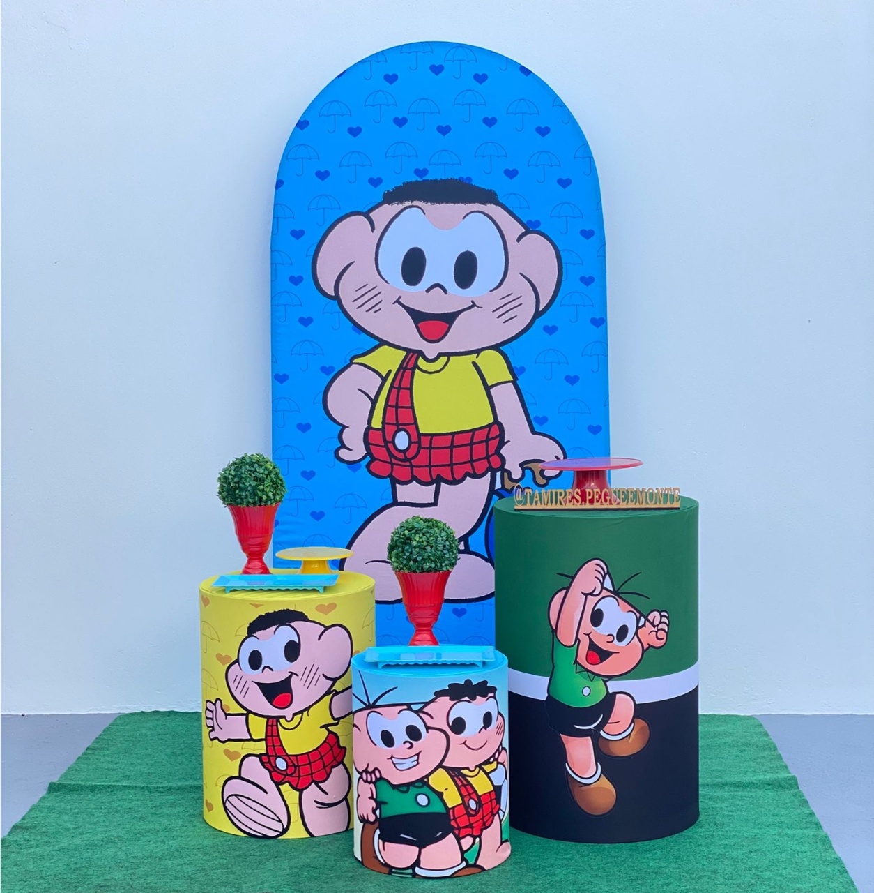 Romano Cascão E Cebolinha Kit 1 - tamirespegueemonte
