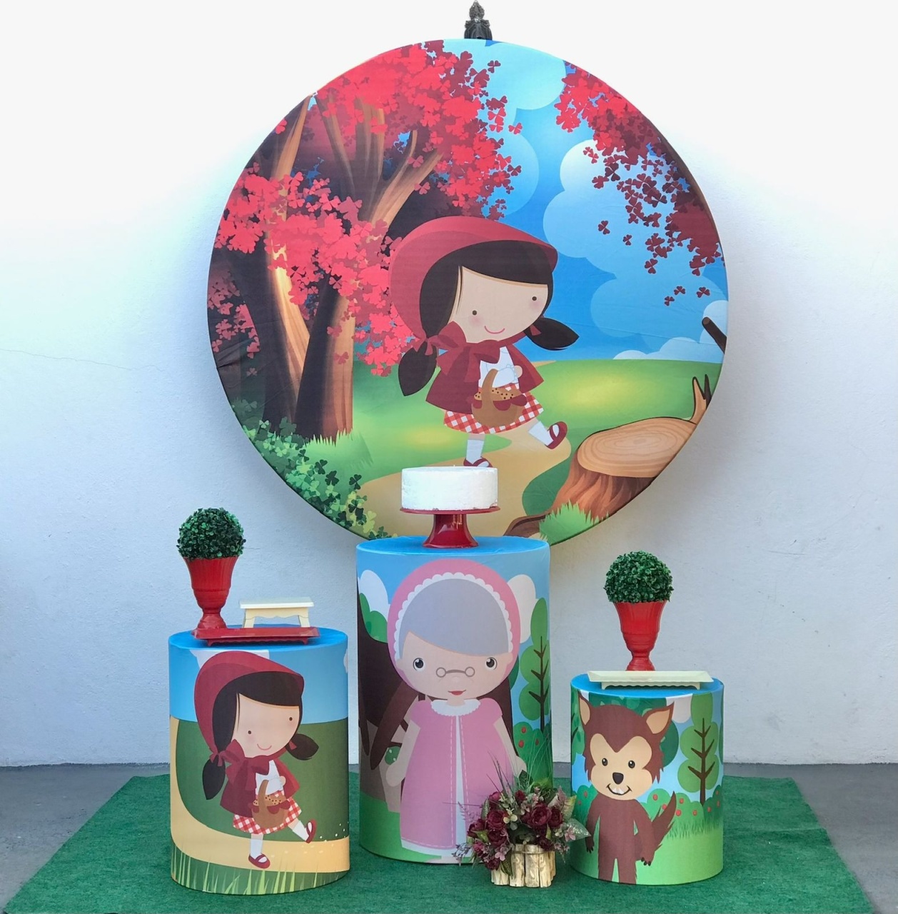 Chapeuzinho  Vermelho 2 Kit 1  - tamirespegueemonte
