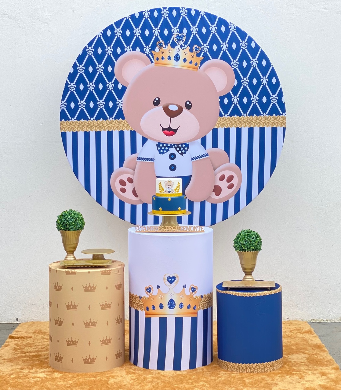 Ursinho Realeza - Kit 1 - tamirespegueemonte