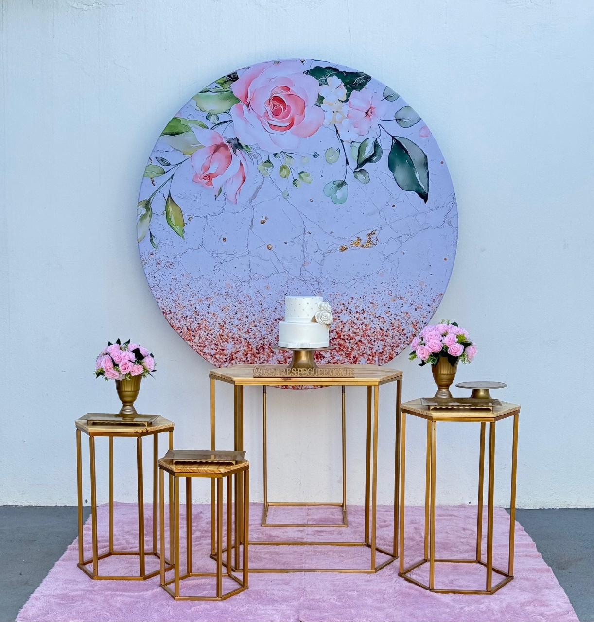 Floral Mármore - Kit 2 - tamirespegueemonte