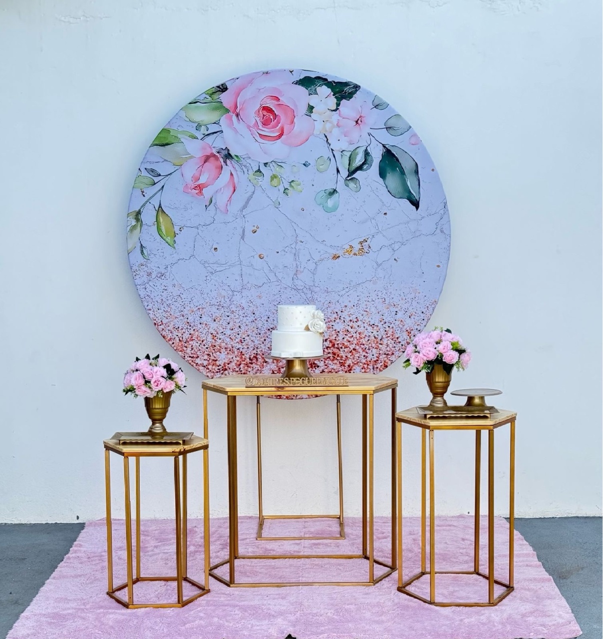 Floral Mármore - Kit 1  - tamirespegueemonte