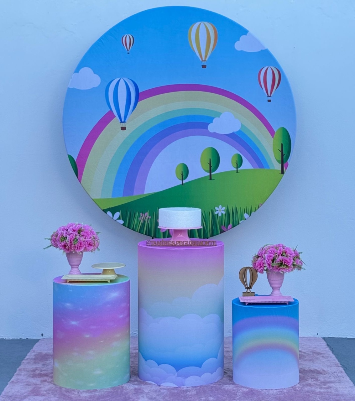  Arco Iris / Baloes - Kit 1 - tamirespegueemonte