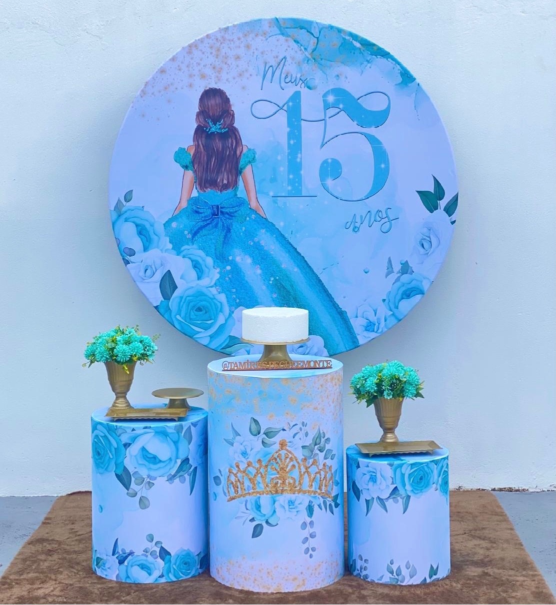 15 Anos Azul - Kit 1 - tamirespegueemonte